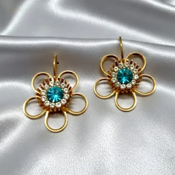 The Ocean Petal Hoops