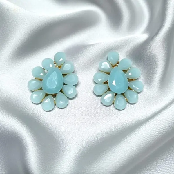 Aqua Bloom Stud