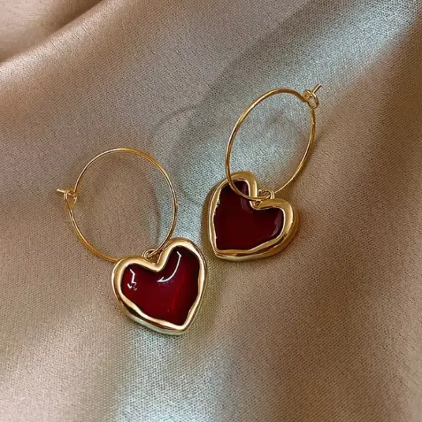 Red Heart Hoops