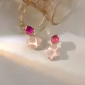Rosé Aura Earrings Thumbnail Image 3