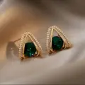 Emerald Luxe Earrings Thumbnail Image 1