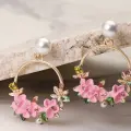 Blossom Pearl Pink Earrings Thumbnail Image 1