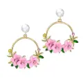 Blossom Pearl Pink Earrings Thumbnail Image 2