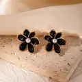 Black Dahlia Earrings Thumbnail Image 1