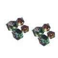 Gemstone Cluster Stud Earrings Thumbnail Image 2