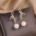 Crystal Knot Pearl Drops Thumbnail Image 1
