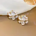 Ivory Bloom Studs Thumbnail Image 1