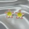Bali Flower Stud-Pink