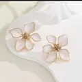 Midnight Bloom Studs-White Thumbnail Image 1