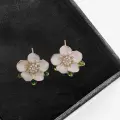 Magnolia Bloom Stud Earrings Thumbnail Image 1
